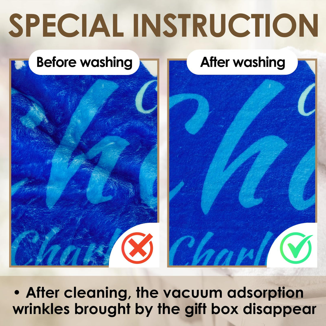 EOBIBIFUN Personalized Blanket for Adults Kids, Custom Name Blanket for Girls and Boys, Personalized Baby Gifts for Christmas Birthday, Custom Gifts for Women Men