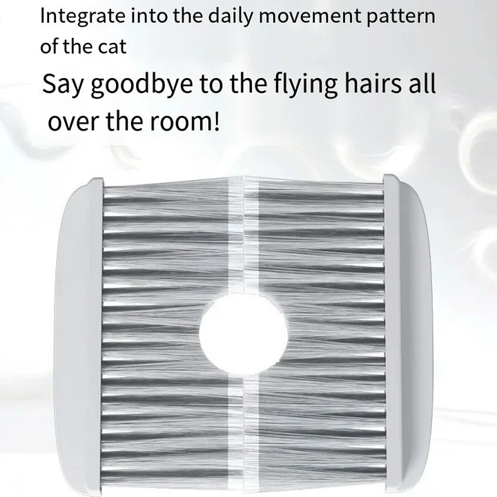 Grooming Brush Gate for Cats